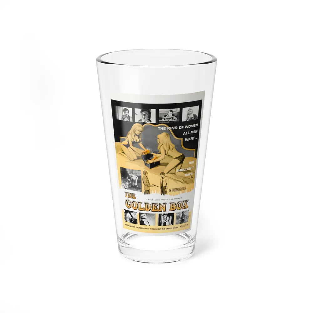 THE GOLDEN BOX 1970 Movie Poster - Pint Glass 16oz-16oz-Go Mug Yourself