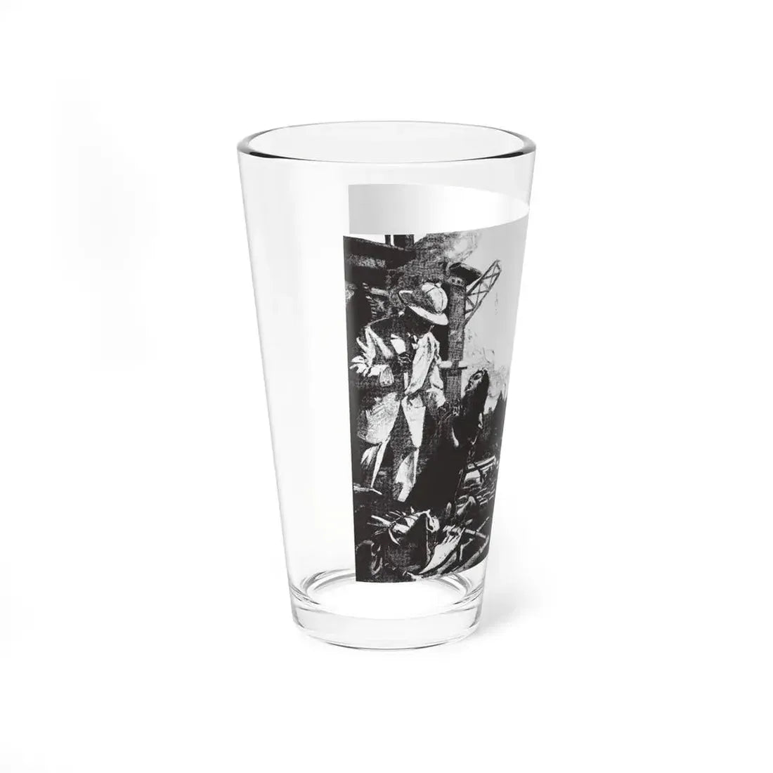 The Golden Heart (2), Collier's, January 7, 1928 (Magazine Illustration) Pint Glass 16oz - Go Mug Yourself