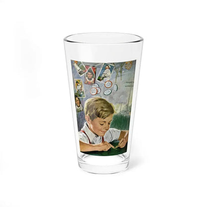 The Golden Key, Good Housekeeping, November 1944 (Magazine Illustration) Pint Glass 16oz 16oz - Go Mug Yourself