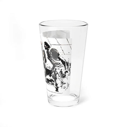 The Golden Snare (2), Blue Book Magazine, August 1949 (Magazine Illustration) Pint Glass 16oz - Go Mug Yourself