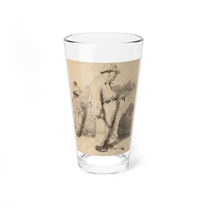 The Golfer, interior magazine illustration, circa 1919 (Magazine Illustration) Pint Glass 16oz 16oz - Go Mug Yourself