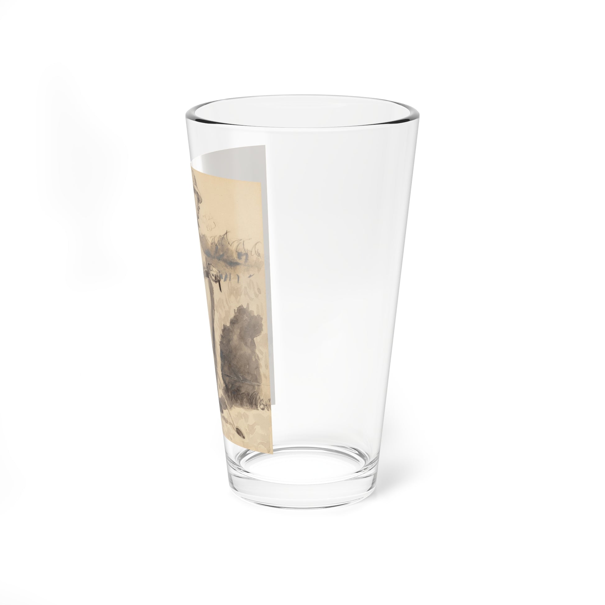 The Golfer, interior magazine illustration, circa 1919 (Magazine Illustration) Pint Glass 16oz-Go Mug Yourself