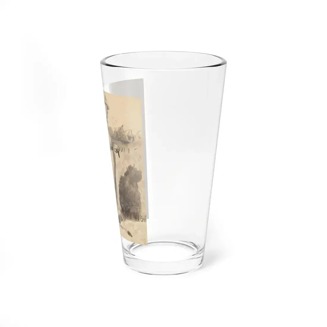 The Golfer, interior magazine illustration, circa 1919 (Magazine Illustration) Pint Glass 16oz - Go Mug Yourself