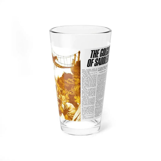 The Golgotha Of Saddlebags, Adam magazine, July 1976 (Magazine Illustration) Pint Glass 16oz 16oz - Go Mug Yourself