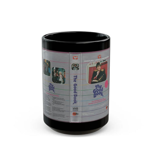 THE GOOD BOOK (VHS COVER) - Black Coffee Mug-15oz-Go Mug Yourself