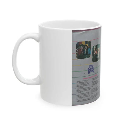 THE GOOD BOOK (VHS COVER) - White Coffee Mug - Go Mug Yourself