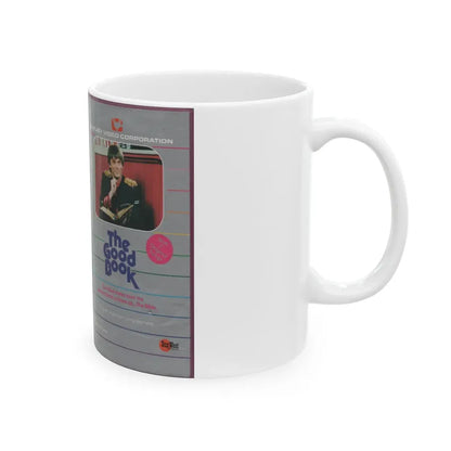 THE GOOD BOOK (VHS COVER) - White Coffee Mug - Go Mug Yourself