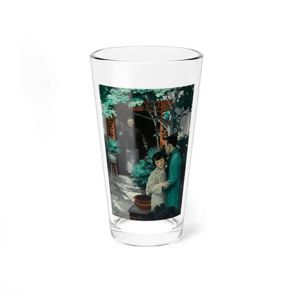 The Good Earth, story Illustration (Magazine Illustration) Pint Glass 16oz 16oz - Go Mug Yourself