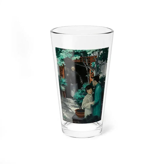 The Good Earth, story Illustration (Magazine Illustration) Pint Glass 16oz 16oz - Go Mug Yourself