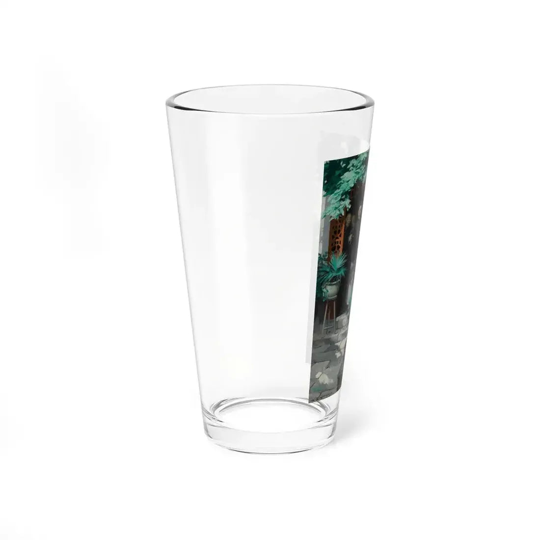 The Good Earth, story Illustration (Magazine Illustration) Pint Glass 16oz - Go Mug Yourself