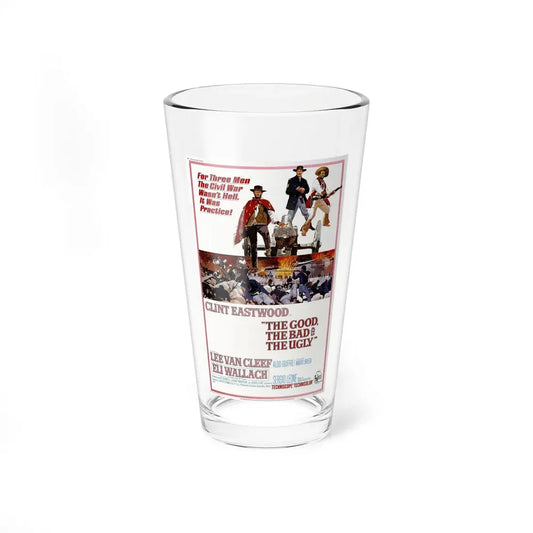 THE GOOD, THE BAD & THE UGLY 1966 Movie Poster - Pint Glass 16oz 16oz - Go Mug Yourself