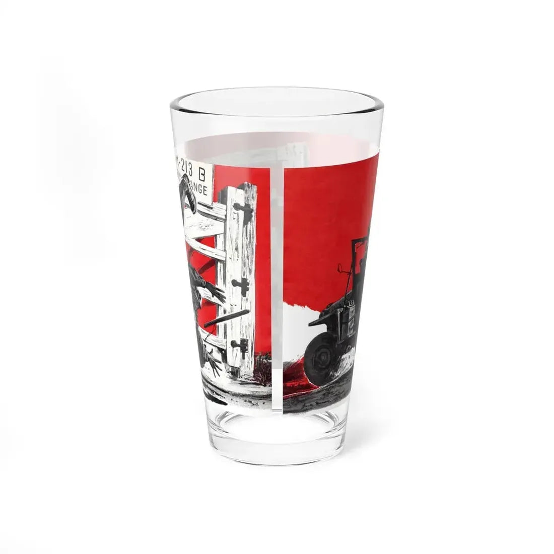 The Goof That Laid the Golden Egg, Argosy, October 1955 (Magazine Illustration) Pint Glass 16oz - Go Mug Yourself