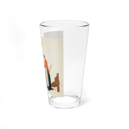 The Gopher Dog, Collier's magazine story illustration, November 13, 1943 (Magazine Illustration) Pint Glass 16oz - Go Mug Yourself