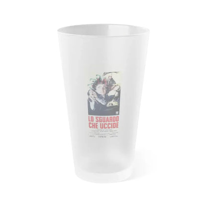 THE GORGON (ITALIAN) 1964 Movie Poster - Frosted Pint Glass 16oz Default Title - Go Mug Yourself