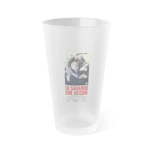 THE GORGON (ITALIAN) 1964 Movie Poster - Frosted Pint Glass 16oz Default Title - Go Mug Yourself