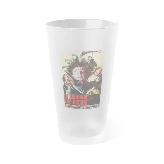 THE GORGON (ITALIAN) 2 1964 Movie Poster - Frosted Pint Glass 16oz Default Title - Go Mug Yourself