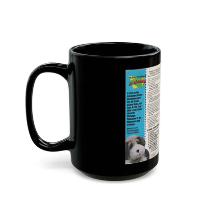 THE GOSPEL ACCORDING TO ST BERNARD (VHS COVER) - Black Coffee Mug - Go Mug Yourself