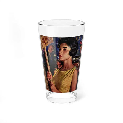 The Governor's Girl, Saturday Evening Post, April 2, 1960 (Magazine Illustration) Pint Glass 16oz 16oz - Go Mug Yourself