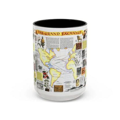 The Grand Exchange (1992) (Map) Accent Coffee Mug 15oz Black - Go Mug Yourself