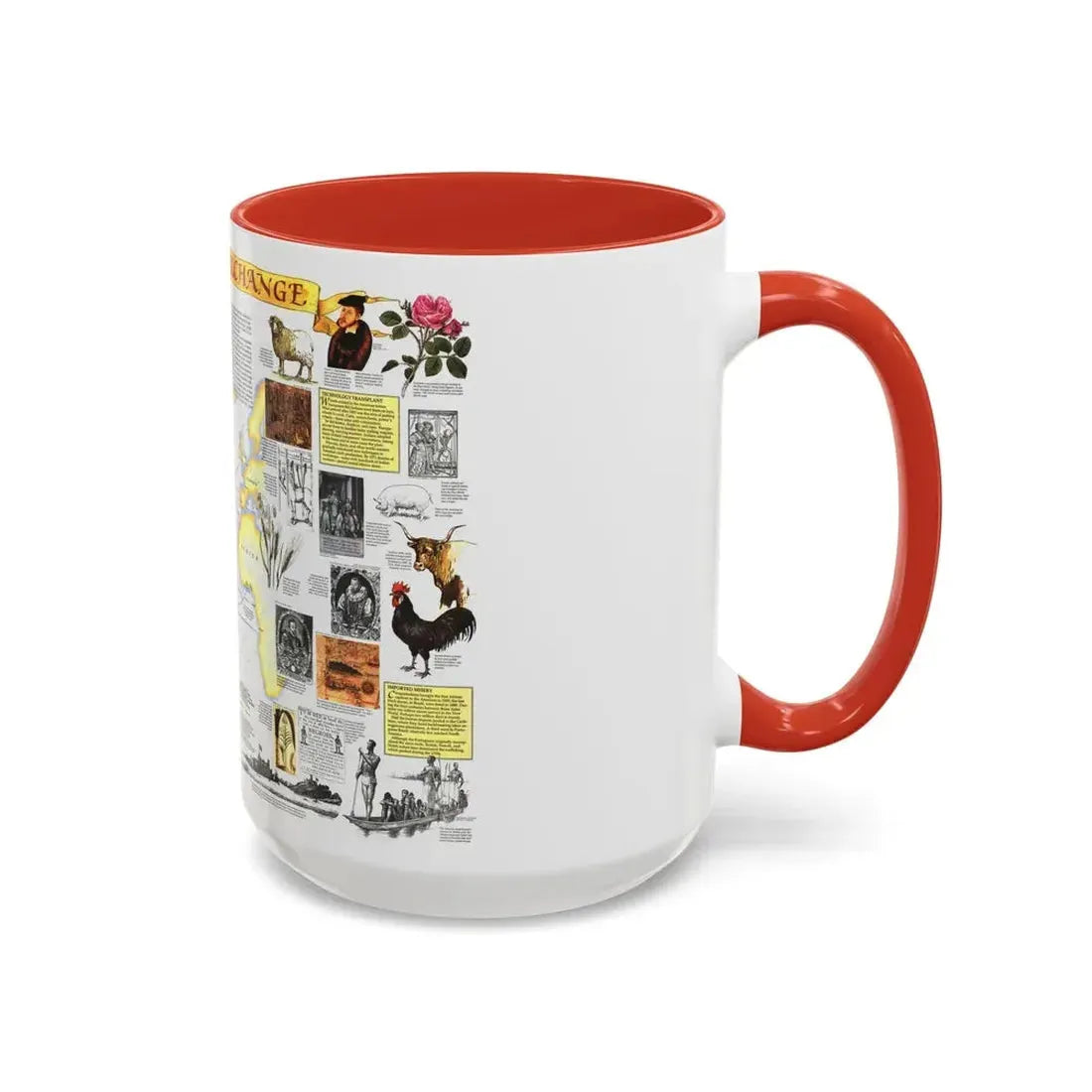 The Grand Exchange (1992) (Map) Accent Coffee Mug - Go Mug Yourself