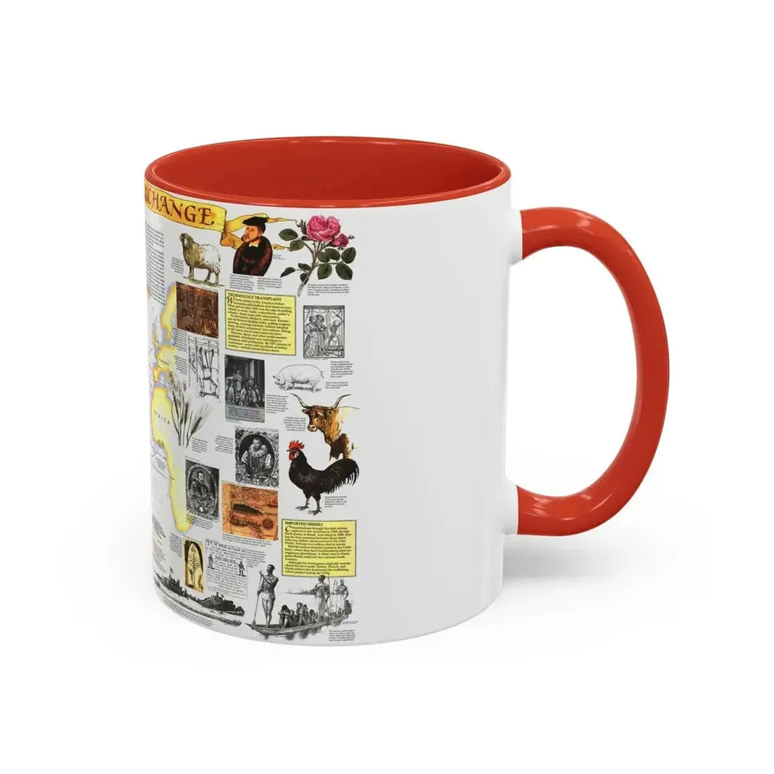 The Grand Exchange (1992) (Map) Accent Coffee Mug - Go Mug Yourself