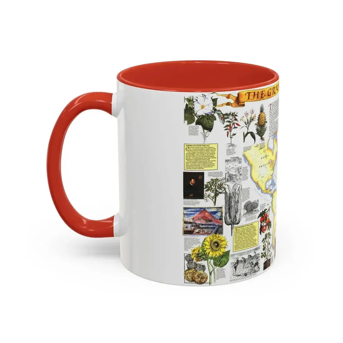 The Grand Exchange (1992) (Map) Accent Coffee Mug - Go Mug Yourself