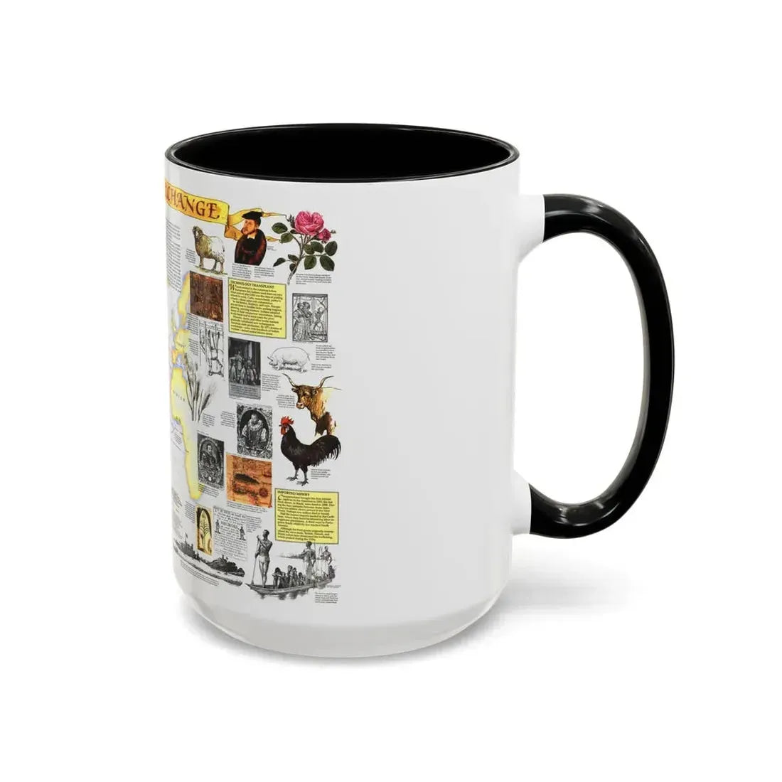 The Grand Exchange (1992) (Map) Accent Coffee Mug - Go Mug Yourself