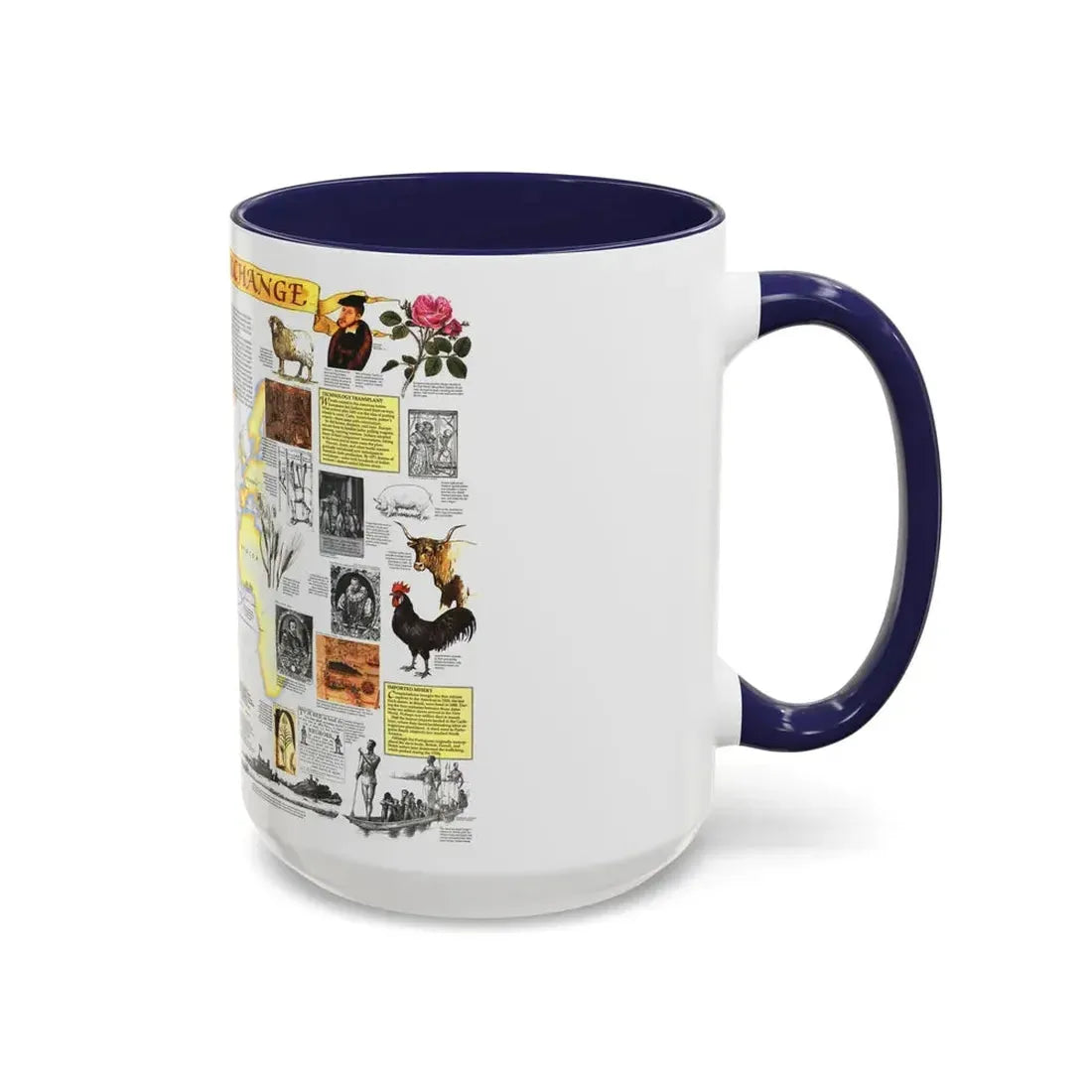 The Grand Exchange (1992) (Map) Accent Coffee Mug - Go Mug Yourself