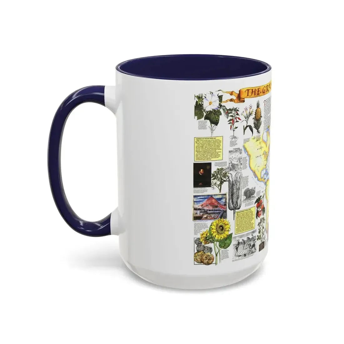 The Grand Exchange (1992) (Map) Accent Coffee Mug - Go Mug Yourself