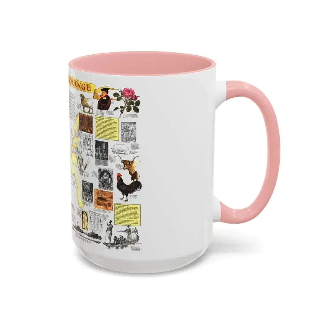 The Grand Exchange (1992) (Map) Accent Coffee Mug - Go Mug Yourself