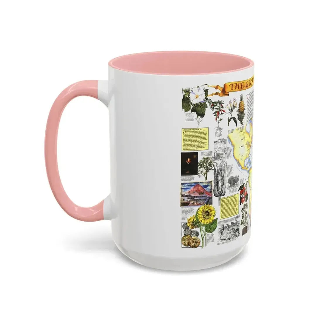 The Grand Exchange (1992) (Map) Accent Coffee Mug - Go Mug Yourself
