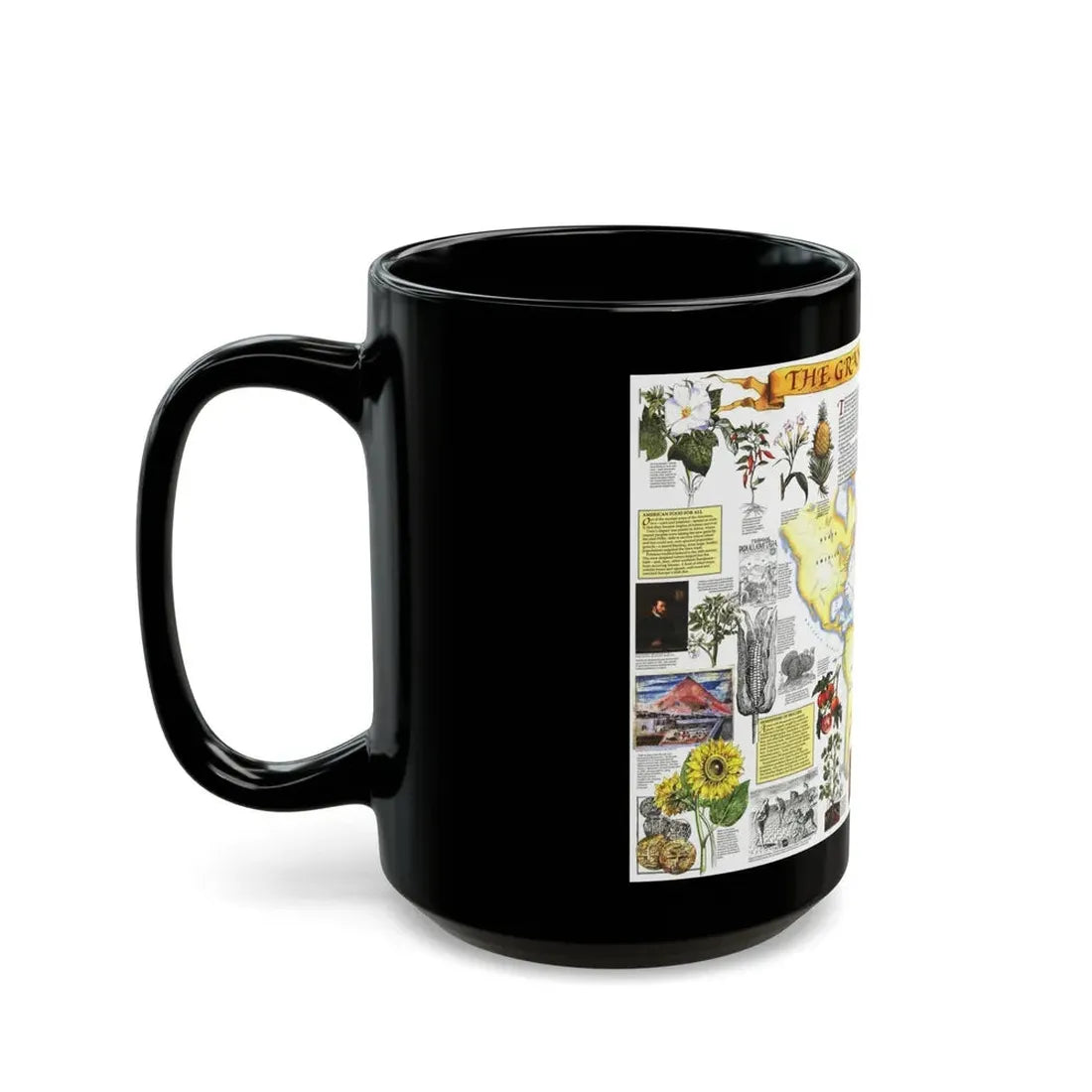 The Grand Exchange (1992) (Map) Black Coffee Mug - Go Mug Yourself