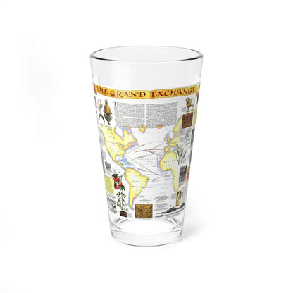 The Grand Exchange (1992) (Map) Pint Glass 16oz-16oz-Go Mug Yourself