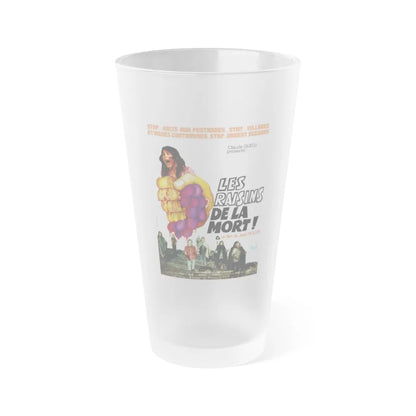 THE GRAPES OF DEATH (FRENCH) 1978 Movie Poster - Frosted Pint Glass 16oz-Go Mug Yourself