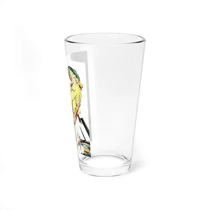 The Grassy Place, Woman's Day, July 1952 (Magazine Illustration) Pint Glass 16oz - Go Mug Yourself