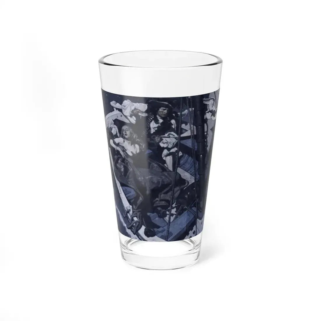 The Gratitude of M. de Coulevain, Cosmopolitan, October 1930 (Magazine Illustration) Pint Glass 16oz 16oz - Go Mug Yourself