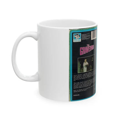 THE GRAVEYARD (VHS COVER) - White Coffee Mug - Go Mug Yourself