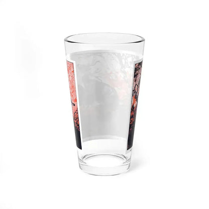 The Gray-faced Buck (2), Blue Book Magazine, February 1947 (Magazine Illustration) Pint Glass 16oz - Go Mug Yourself