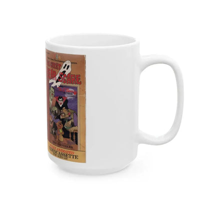 THE GREAT BEAR SCARE (VHS COVER) - White Coffee Mug - Go Mug Yourself