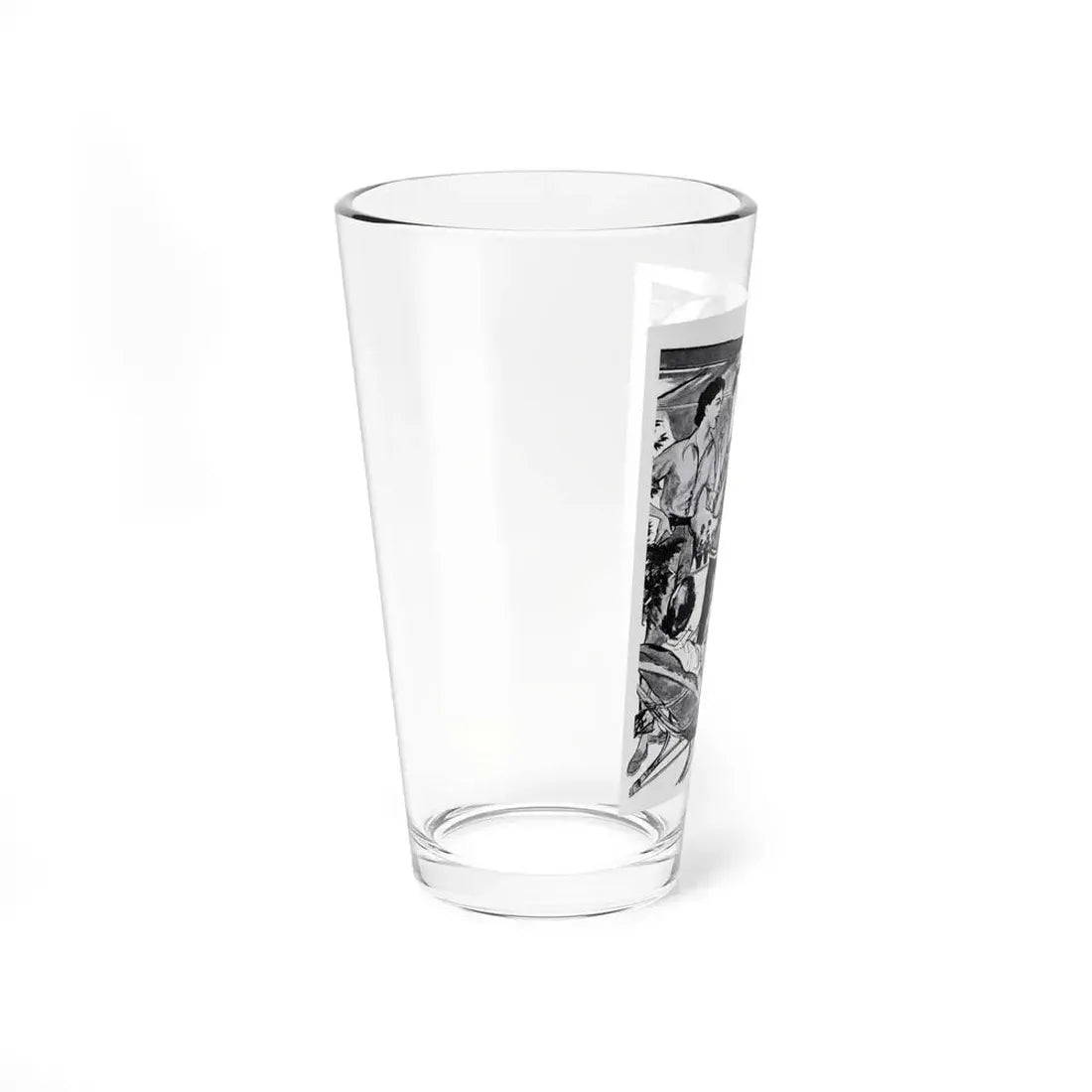 The Great Dandelion Rebellion, This Week Magazine, May 13, 1956 (Magazine Illustration) Pint Glass 16oz - Go Mug Yourself