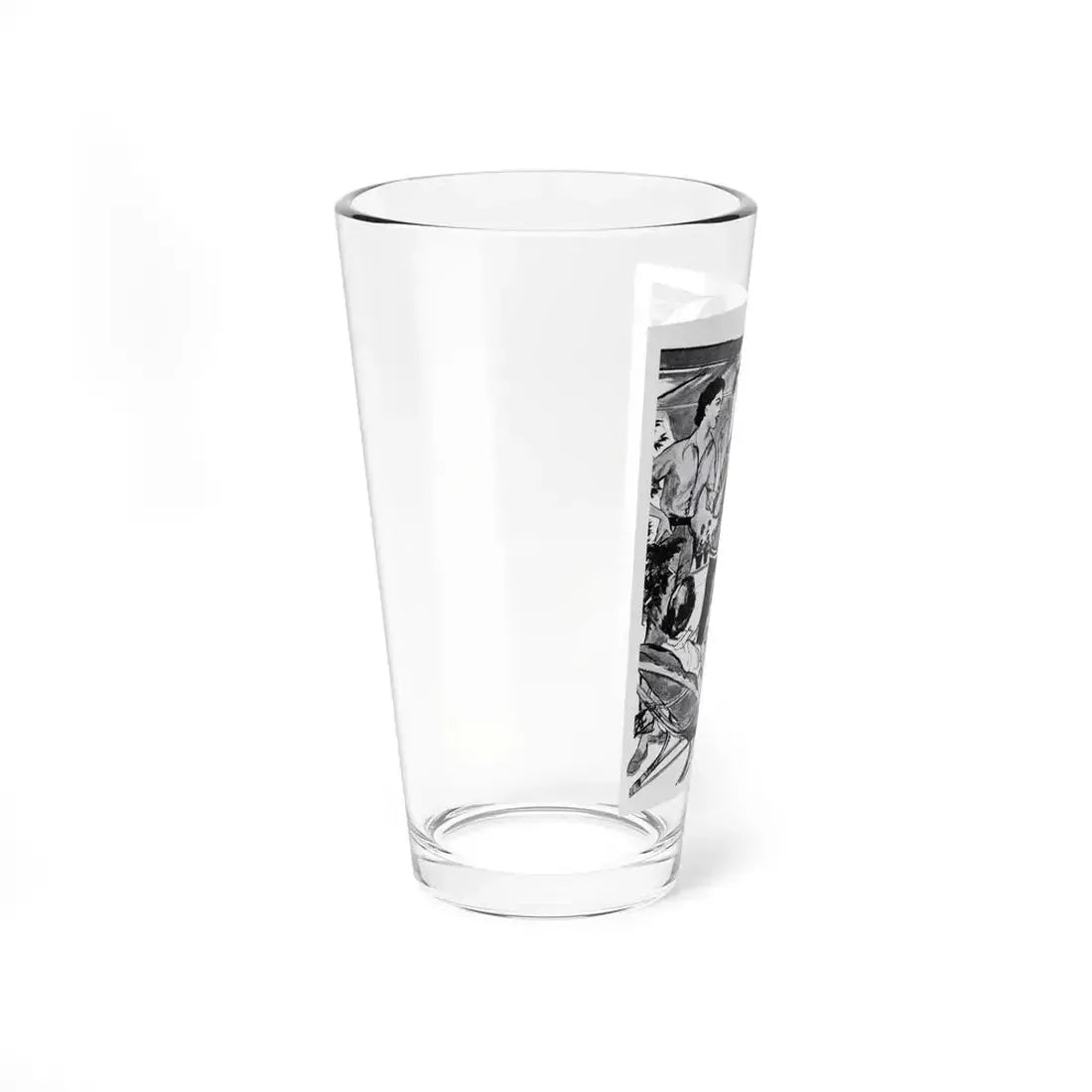 The Great Dandelion Rebellion, This Week Magazine, May 13, 1956 (Magazine Illustration) Pint Glass 16oz - Go Mug Yourself