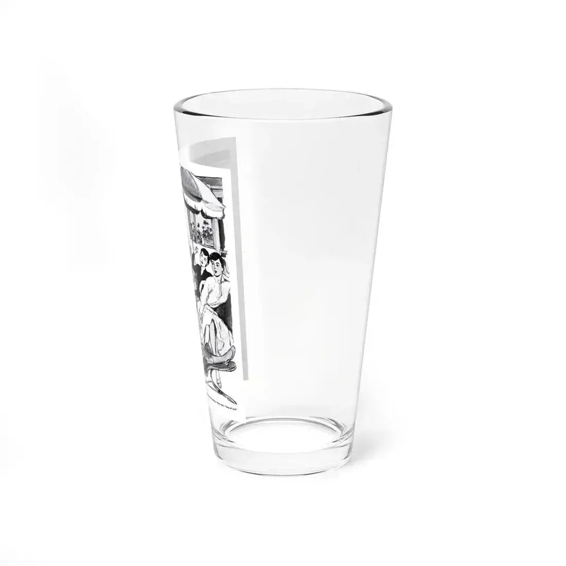 The Great Dandelion Rebellion, This Week Magazine, May 13, 1956 (Magazine Illustration) Pint Glass 16oz - Go Mug Yourself