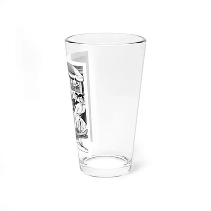 The Great Dandelion Rebellion, This Week Magazine, May 13, 1956 (Magazine Illustration) Pint Glass 16oz - Go Mug Yourself