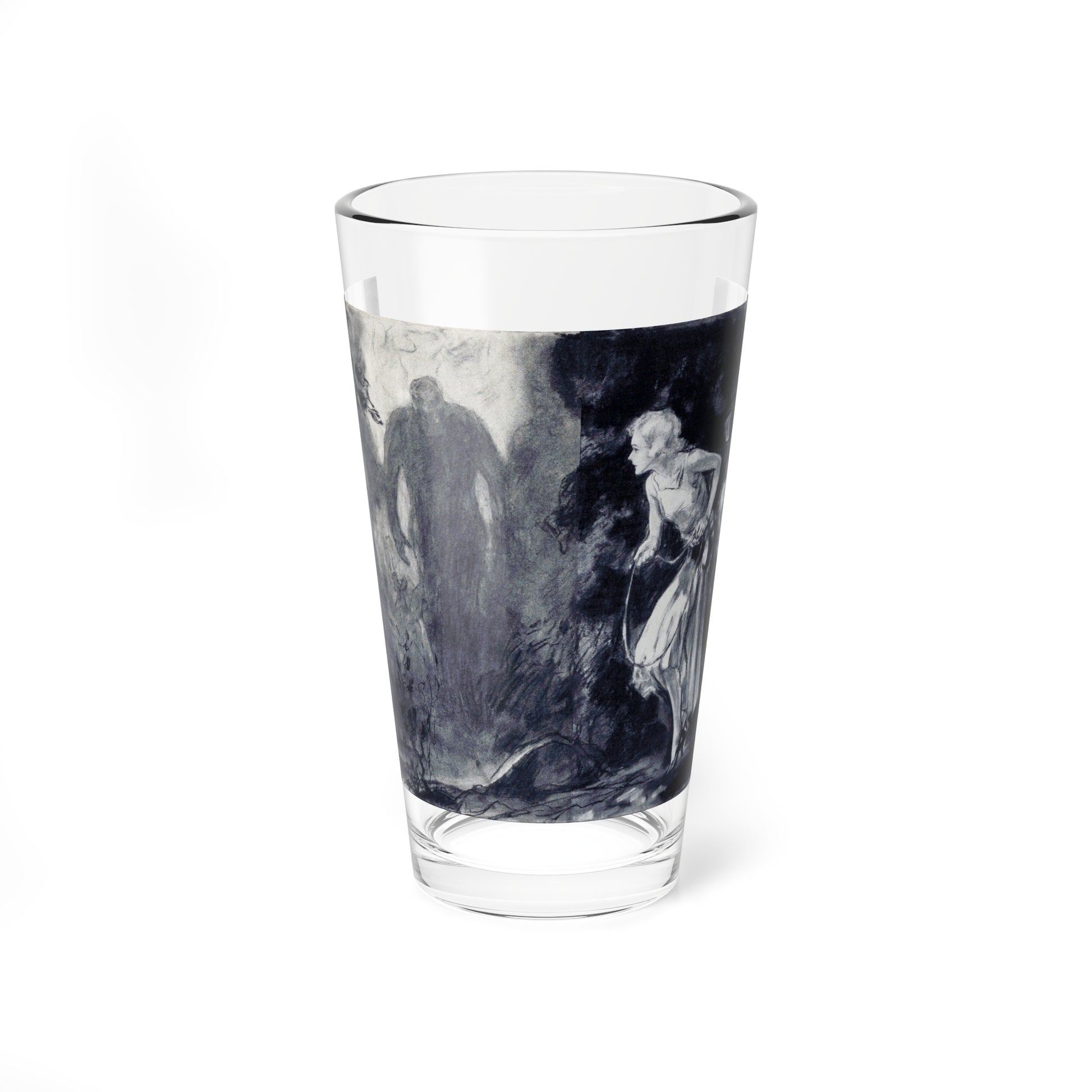 The Great Dismal Swamp Mystery (1), Physical Culture, November 1930 (Magazine Illustration) Pint Glass 16oz-16oz-Go Mug Yourself