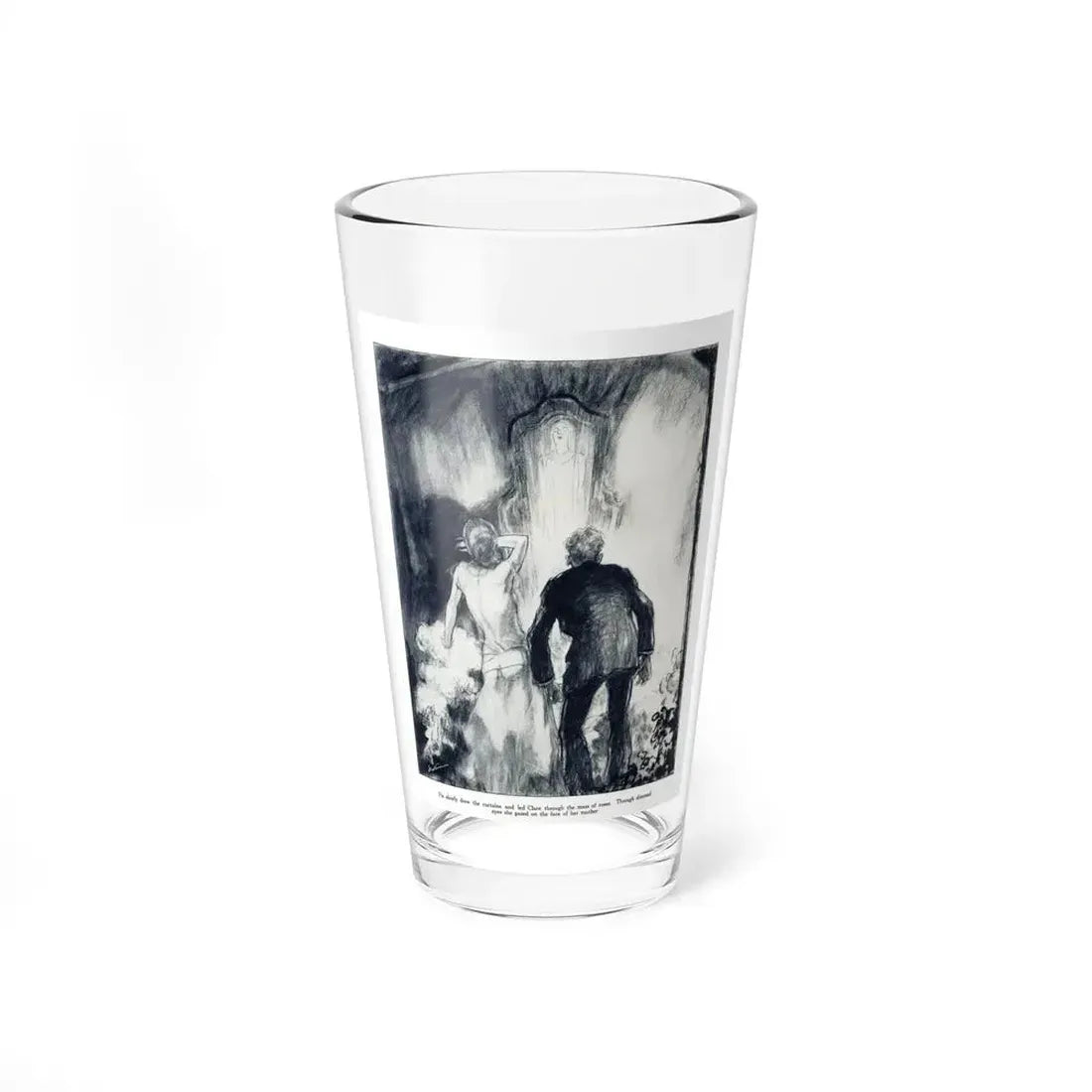 The Great Dismal Swamp Mystery (2), Physical Culture, November 1930 (Magazine Illustration) Pint Glass 16oz 16oz - Go Mug Yourself