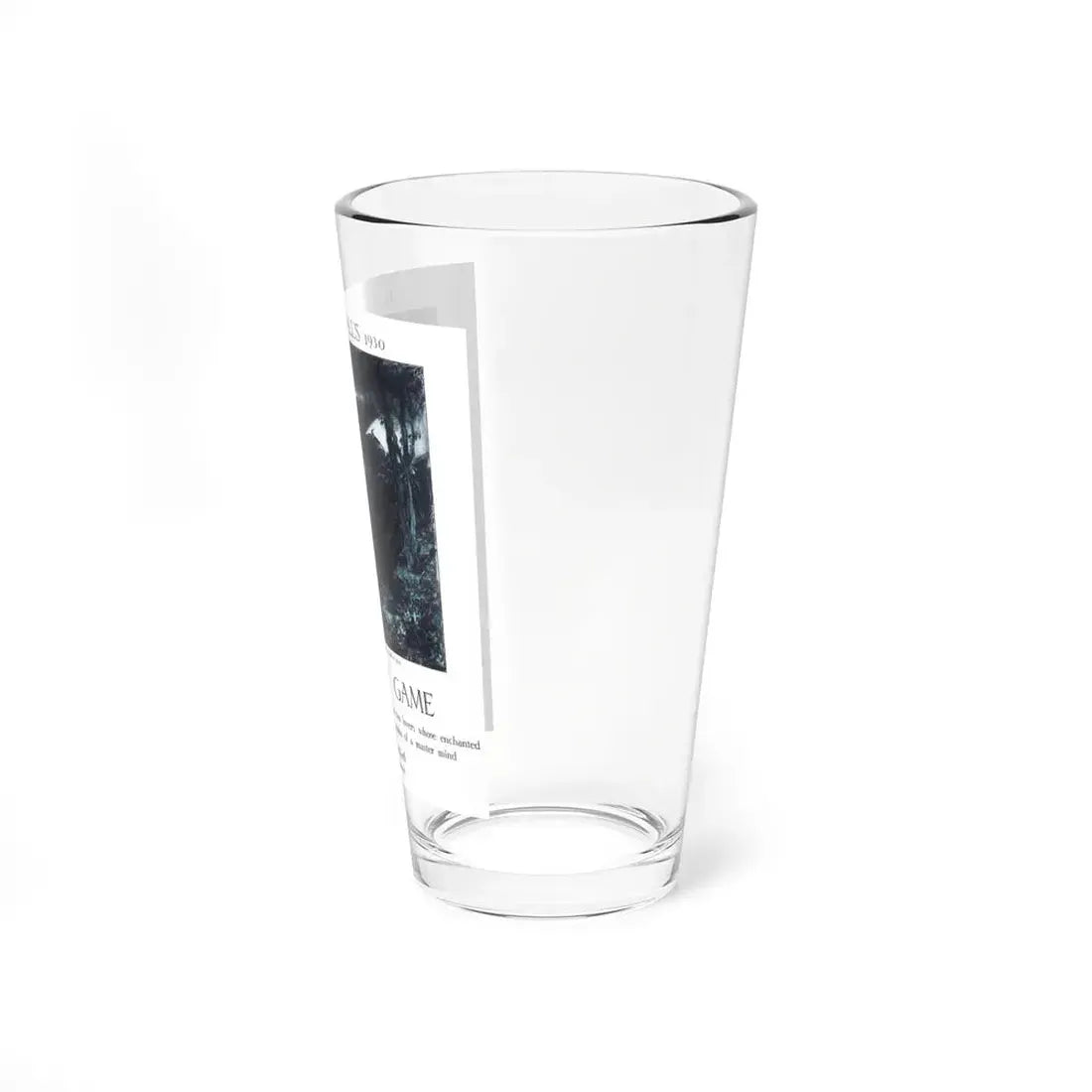 The Great Game ( (Pt. 1-1), McCall's magazine, January 1930 (Magazine Illustration) Pint Glass 16oz - Go Mug Yourself