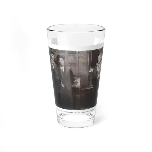 The Great Game (Pt. 2), McCall's magazine, February 1930 (Magazine Illustration) Pint Glass 16oz 16oz - Go Mug Yourself