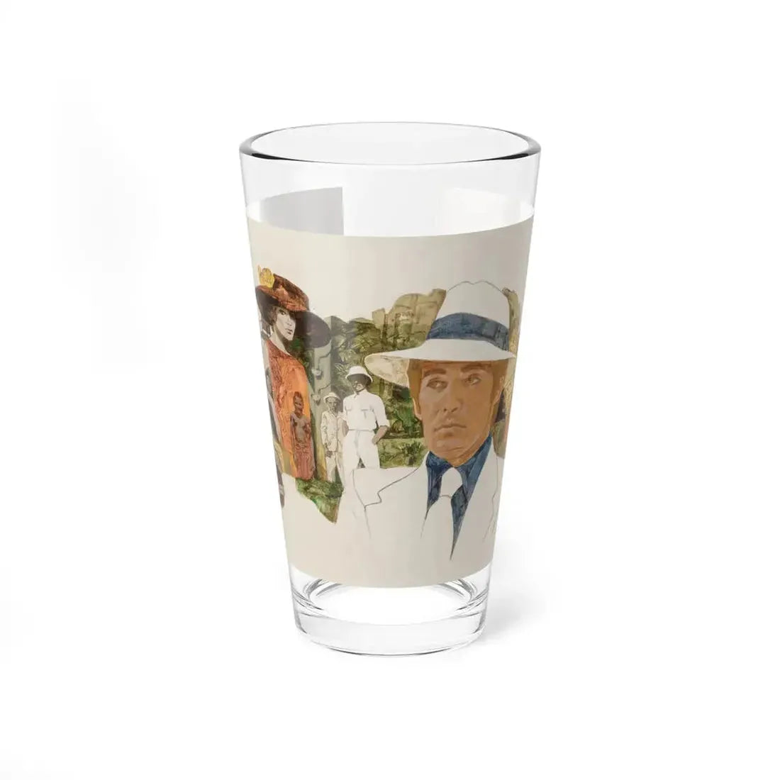 The Great Gatsby study (Magazine Illustration) Pint Glass 16oz 16oz - Go Mug Yourself