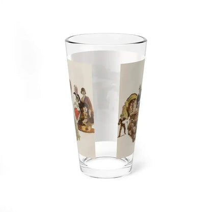 The Great Gatsby study (Magazine Illustration) Pint Glass 16oz - Go Mug Yourself