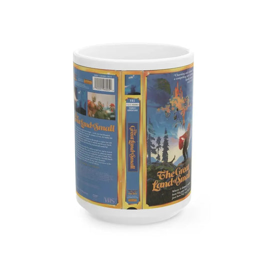 THE GREAT LAND OF SMALL (VHS COVER) - White Coffee Mug 15oz - Go Mug Yourself
